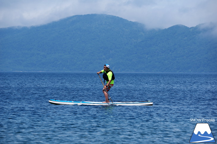 パドルクラブ 話題のアクティビティ『SUP』無料体験試乗会 in 支笏湖